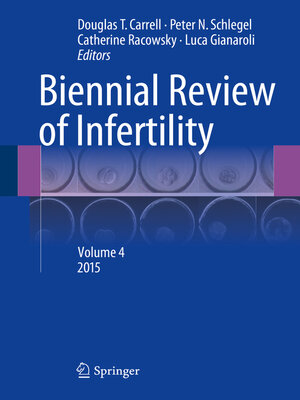 cover image of Biennial Review of Infertility